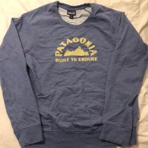 Blue medium Patagonia sweatshirt
